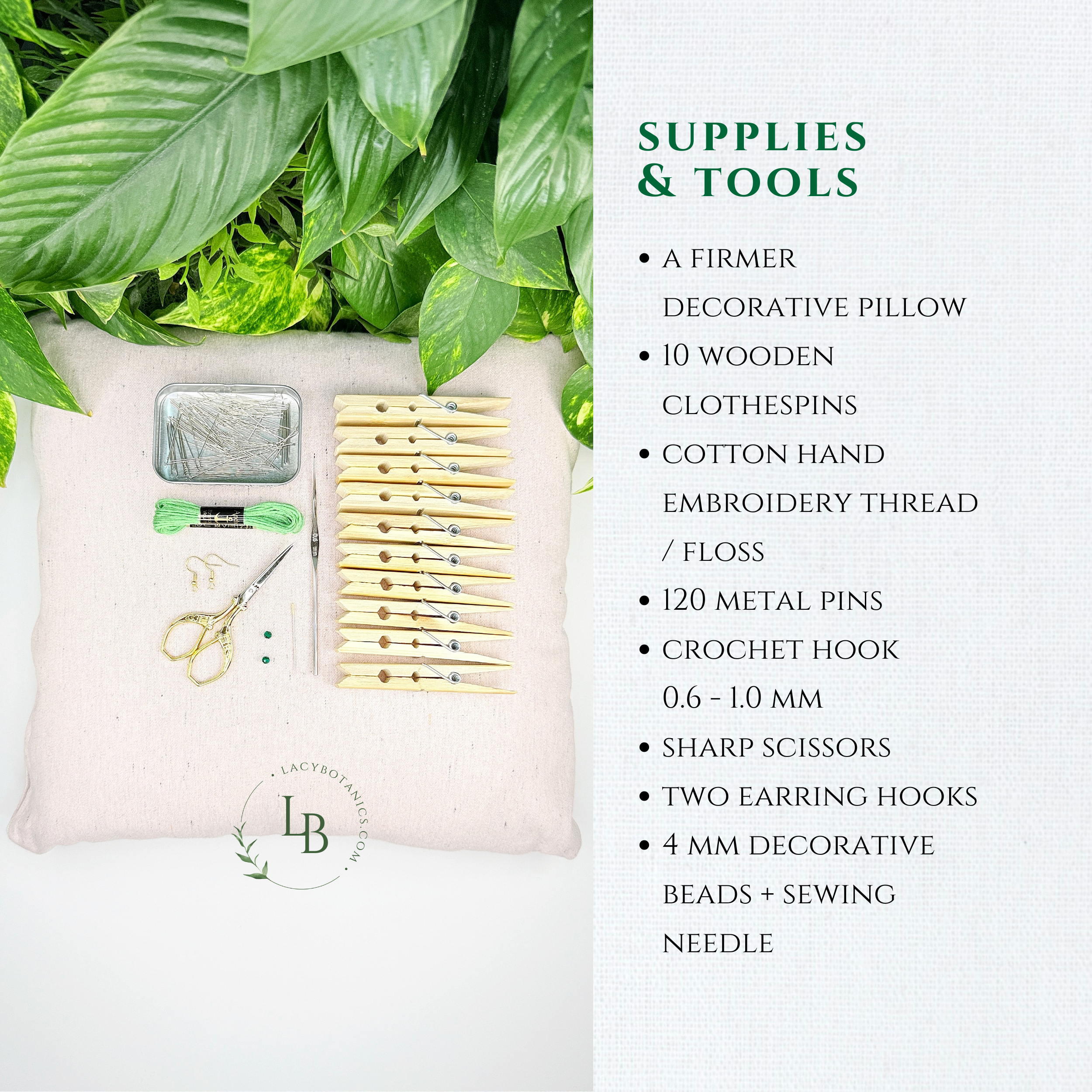 Leaf Earrings • Introduction to Bobbin Lace • Level 4 • Digital Download + Video Tutorial