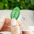 Leaf Earrings • Introduction to Bobbin Lace • Level 4 • Digital Download + Video Tutorial