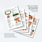 Jesensko listje knjižno kazalo • Digitalni PDF vzorec za klekljanje