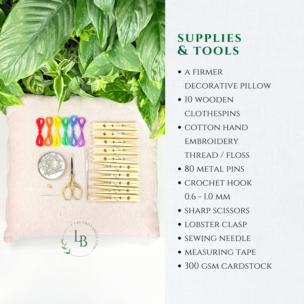 Rainbow Charm • Introduction to Bobbin Lace • Level 3 • Digital Download + Video Tutorial