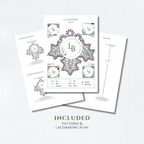 Holly Berry Ornament • Bobbin Lace PDF Pattern • Digital Download + Video Tutorial