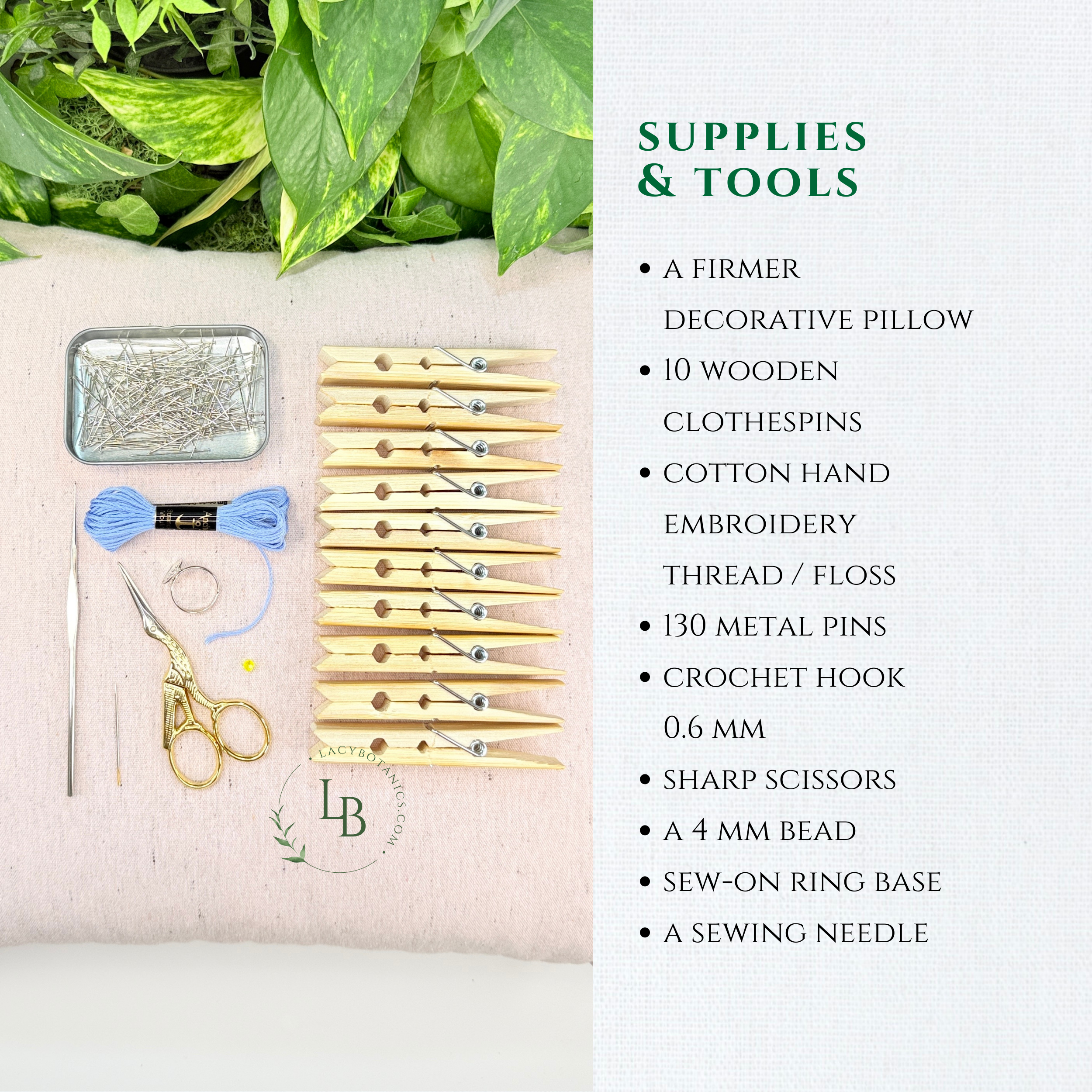 Forget-me-not Ring • Introduction to Bobbin Lace • Level 5 • Digital Download + Video Tutorial