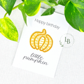 Pumpkin Greeting Card • Bobbin Lace PDF Pattern • Digital Download + Video Tutorial