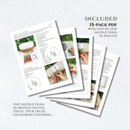 Kaktus miniatura • Digitalni PDF vzorec za klekljanje