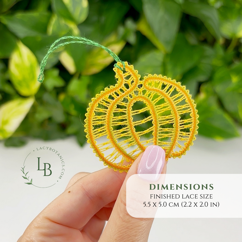 Vzorci za začetnike • Monstera, buča in kaktus • Set digitalnih PDF vzorcev za klekljanje