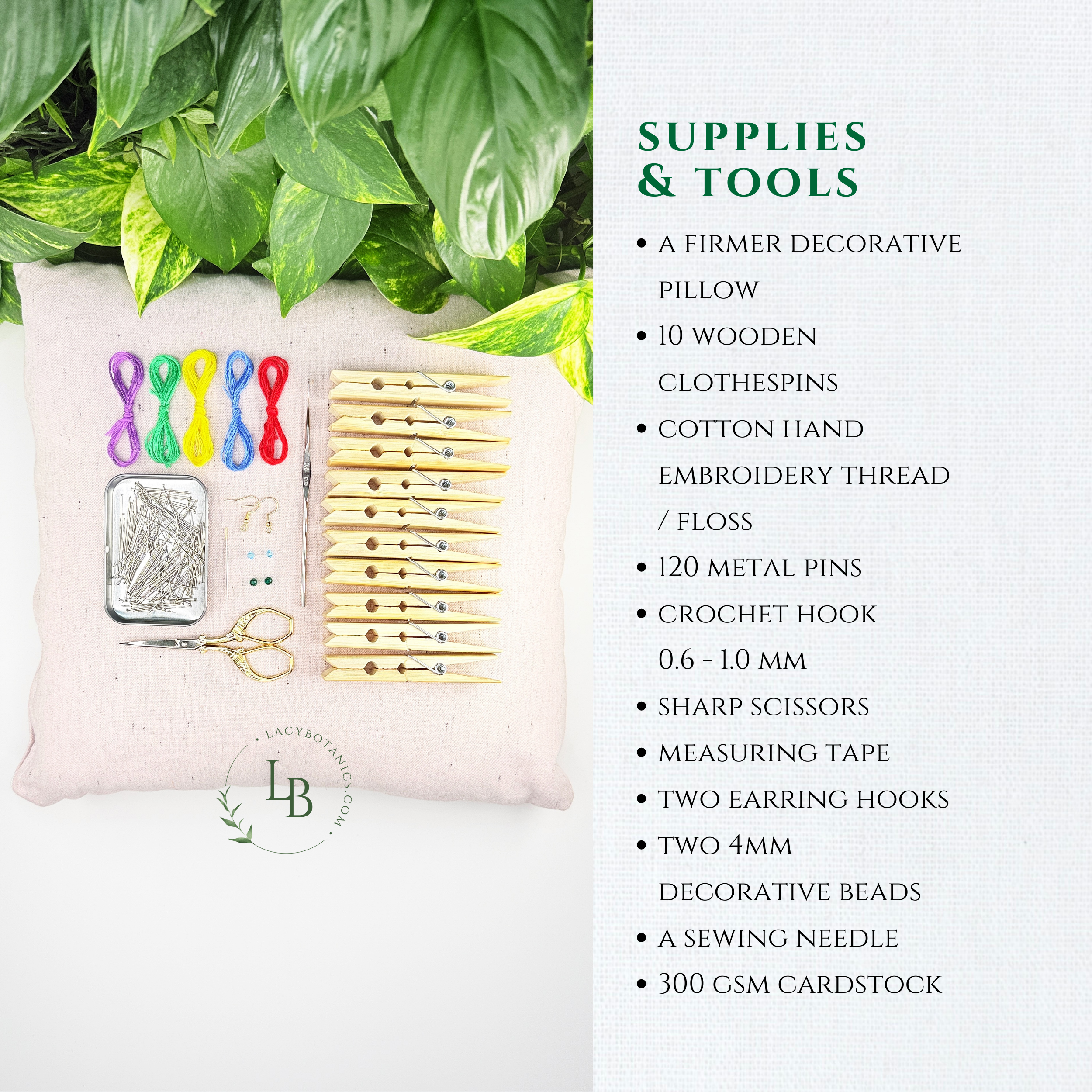 Introduction to Bobbin Lace • Shortened 3-level Video Course for Beginners • Bracelet & Leaf Earrings • Digital Download