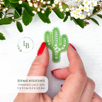 Vzorci za začetnike • Monstera, buča in kaktus • Set digitalnih PDF vzorcev za klekljanje