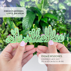 Cactus Bookmark • Bobbin Lace PDF Pattern • Digital Download + Video Tutorial