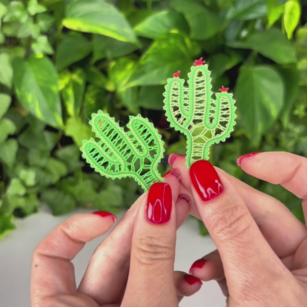 Kaktus miniatura • Digitalni PDF vzorec za klekljanje