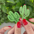Patterns for Beginners • Bobbin Lace PDF Pattern Set • Monstera, Pumpkin & Cactus • Digital Download + Video Tutorial